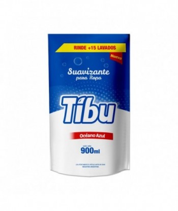 Tibu Suavizante Océano Azul Doy Pack x900 ML