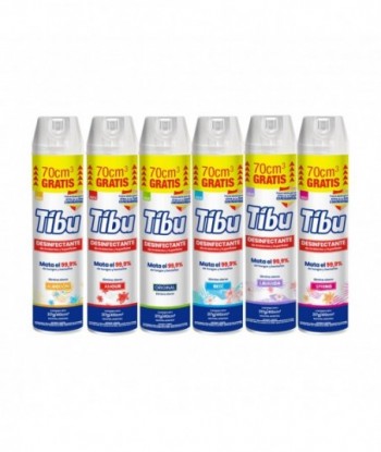 Tibu Desinfectante de Ambientes x 410ML