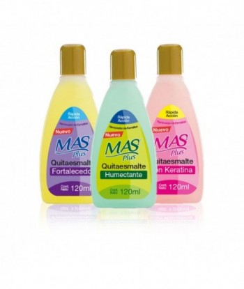 Mas Plus Quitaesmalte x 120ML