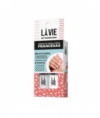 La Vie Esmalte Kit Duo French